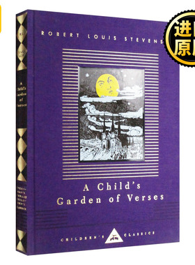 英文原版 A Child's Garden Of Verses 一个孩子的诗园 史蒂文森 Everyman精装版 英文版 Robert Louis Stevenson进口英语原版书籍