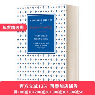掌握法国菜的烹饪艺术2 英文原版 Mastering the Art of French Cooking Vol.2 朱莉娅查尔德 Julia Child 进口英语原版书籍