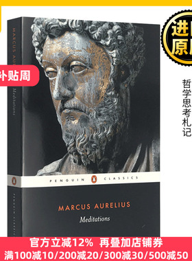 Meditations 沉思录 英文原版哲学书籍 马可奥勒留 Marcus Aurelius 企鹅经典 Penguin Classics 英文版进口英语书