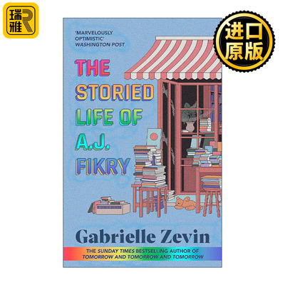 英文原版 The Storied Life of A.J. Fikry 岛上书店 英文版 进口英语原版书籍