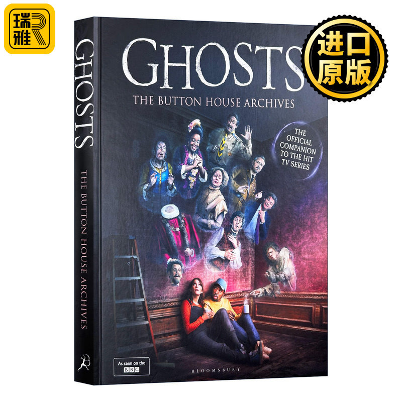 英文原版 GHOSTS 古宅老友记 纽扣屋档案 BBC高分喜剧周边书 精装影视设定集 英文版 进口英语原版书籍