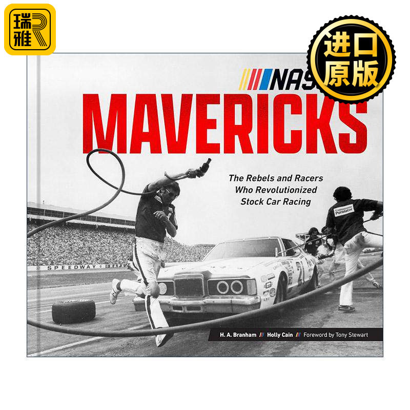英文原版 NASCAR Mavericks 美国纳斯卡车赛 掀起赛车革命的反叛者和赛车手 精装汽车艺术画册 英文版 进口英语原版书籍
