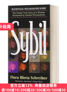 英文原版 Sybil 人格裂变的姑娘 变态心理小说 女版24个比利 英文版 Flora Rheta Schreiber 进口英语原版书籍