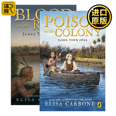 James Town 詹姆士城 2册 儿童历史小说 Elisa Carbone