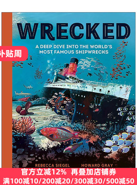 英文原版 Wrecked 沉船 探索世上著名沉船事故 儿童科普百科读物精装 英文版 进口英语原版书籍