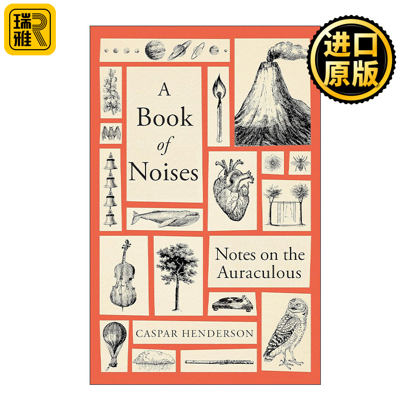 英文原版 A Book of Noises 噪音之书 探索来自宇宙和自然的噪音 卡斯帕·亨德森 精装 英文版 进口英语原版书籍