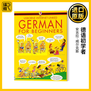 英文原版 German for Beginners 德语初学者 英文版 Angela Wilkes 进口英语原版书籍