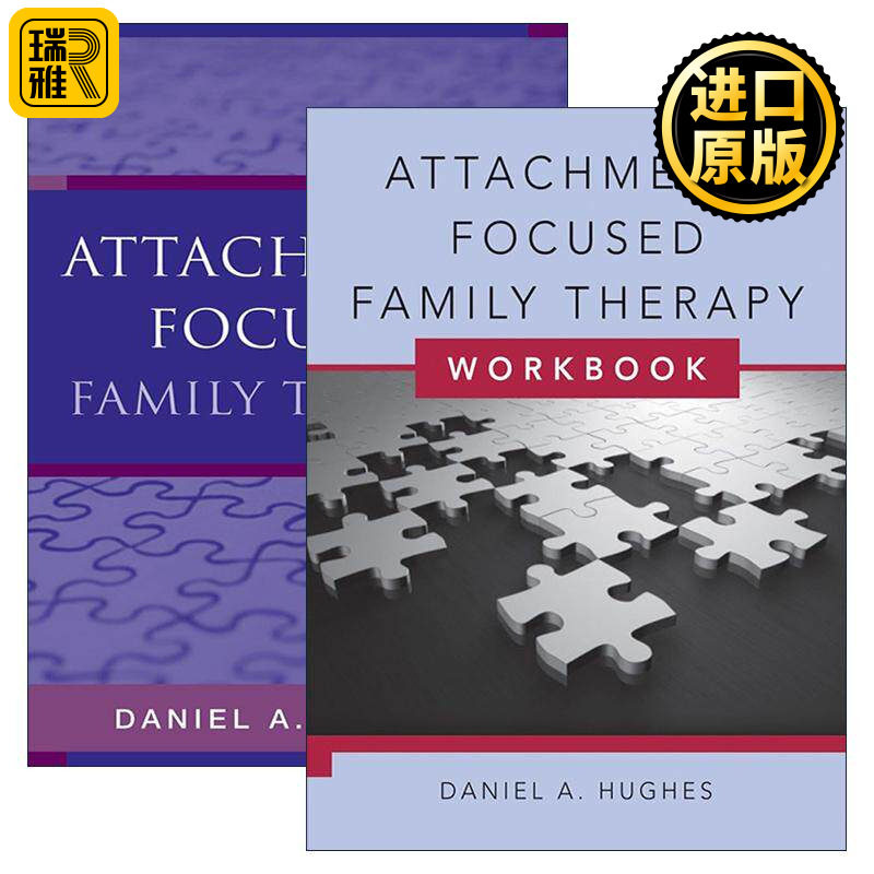 英文原版 Attachment-Focused Family Therapy 聚焦依恋的家庭治疗+练习册2册 丹尼尔·A.休斯 英文版 进口英语原版书籍
