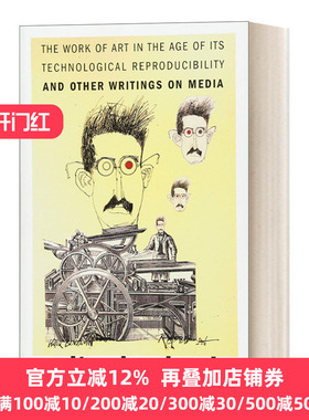 英文原版 The Work of Art in the Age of Its Technological Reproducibility and Other Writings on Media机械复制时代的艺术品