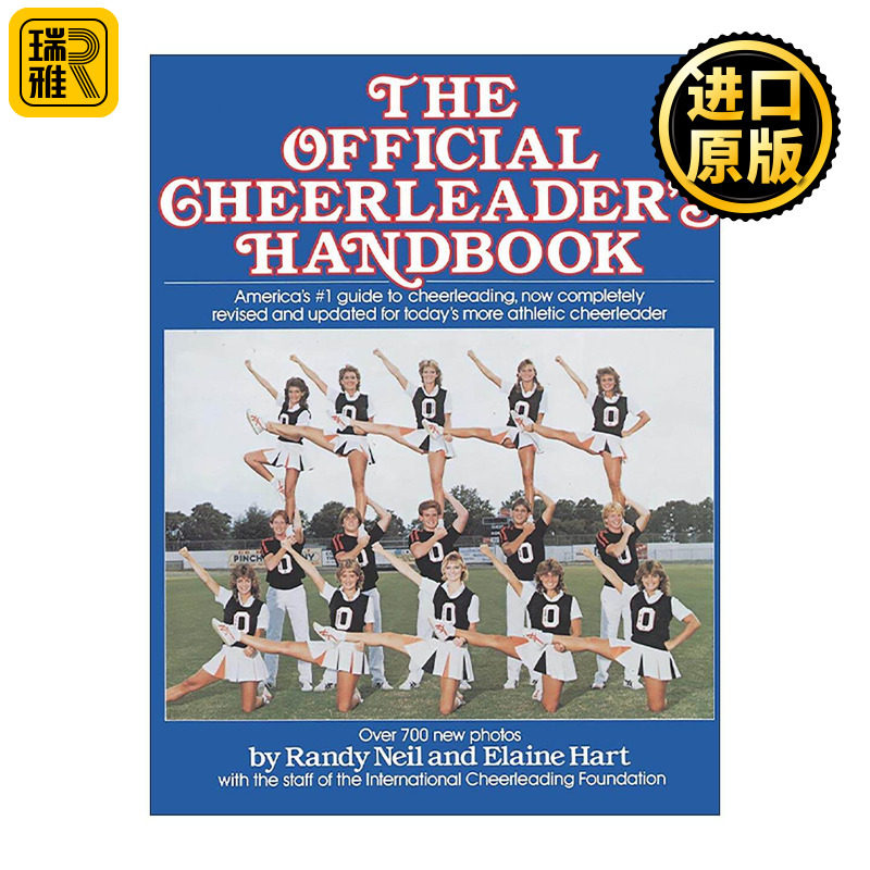 英文原版 The Official Cheerleader's Handbook 美国啦啦队手册 英文版 进口英语原版书籍