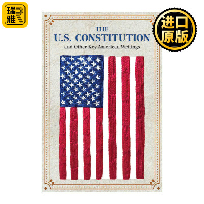 The U.S. Constitution and Other Key American Writings 美国宪法及其他重要著作 软精装皮质封面词云经典Crafted Classics