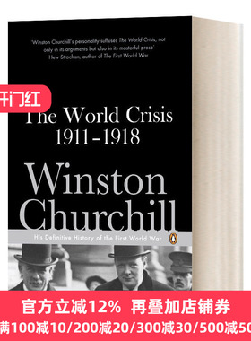 一战回忆录 英文原版 The World Crisis 1911-1918 丘吉尔 英文版 Winston Churchill 进口英语原版书籍