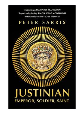 英文原版 Justinian Emperor Soldier Saint 拜占庭皇帝 查士丁尼一世 欧洲人文历史 英文版 进口英语原版书籍