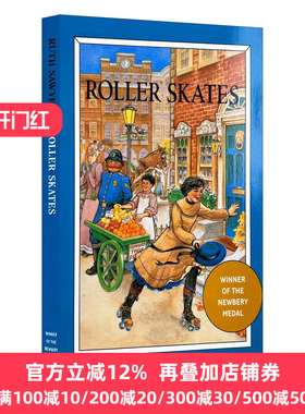 滑轮冰鞋 英文原版 Roller Skates 纽伯瑞金奖 全英文版 Ruth Sawyer 进口原版英语书籍