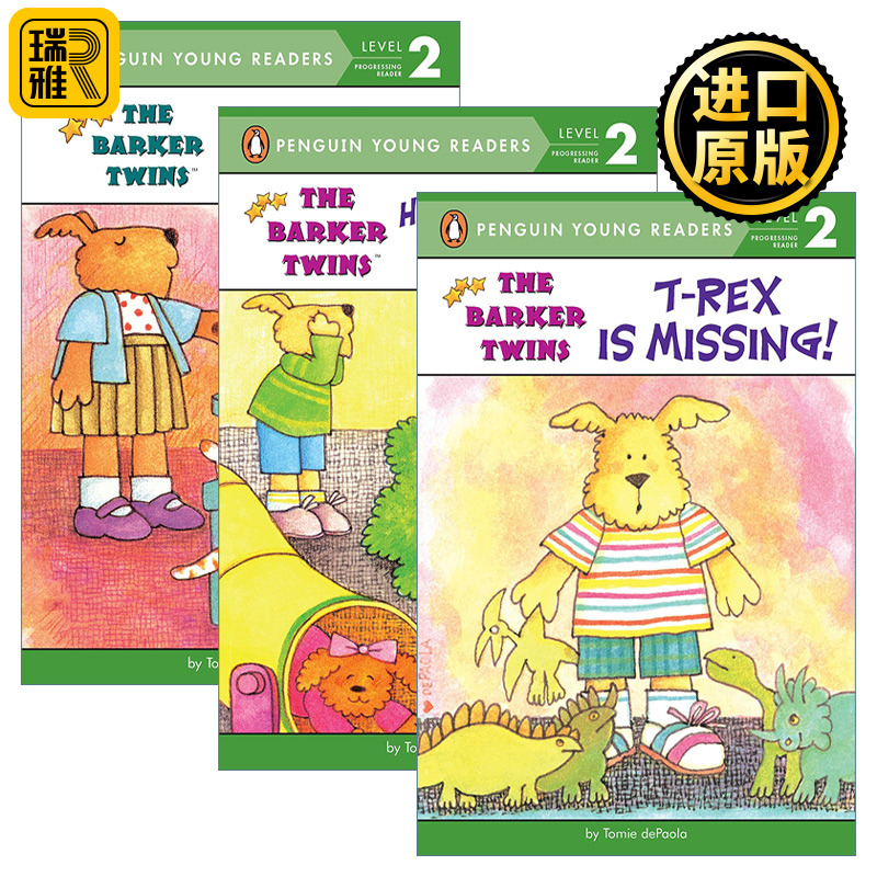 英文原版 The Barker Twins 3 Penguin Young Readers, Level 2 2