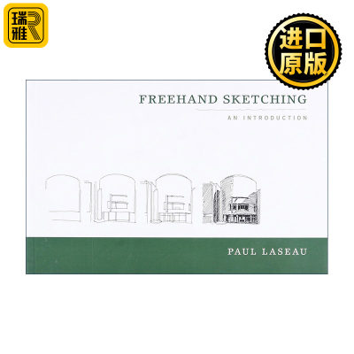 英文原版 Freehand Sketching 手绘草图 建筑设计 Paul A. Laseau 英文版 进口英语原版书籍