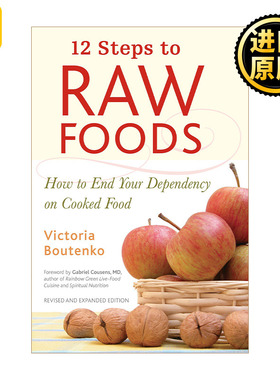 英文原版 12 Steps to Raw Foods 12 Victoria Boutenko
