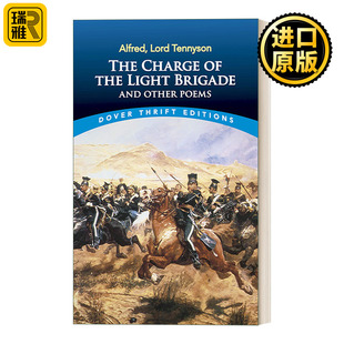 进口书籍 The 轻骑兵 Poems Editions Thrift and Dover Charge Other Brigade Light 丁尼生诗歌精选 the 前进吧 英文原版