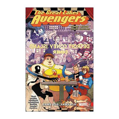 英文原版 Great Lakes Avengers Same Old  Same Old 漫威大湖复仇者漫画 一如既往 英文版 进口英语原版书籍