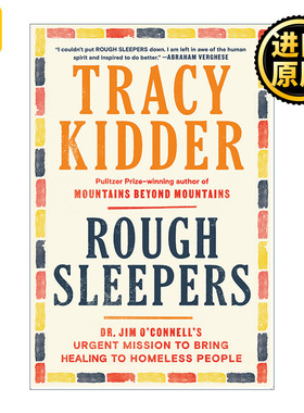 英文原版 Rough Sleepers Dr. Jim O'Connell Tracy Kidder