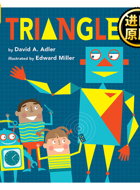 Triangles 三角形 儿童几何形状启蒙认知绘本 David A. Adler