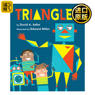 Triangles 三角形 儿童几何形状启蒙认知绘本 David A. Adler