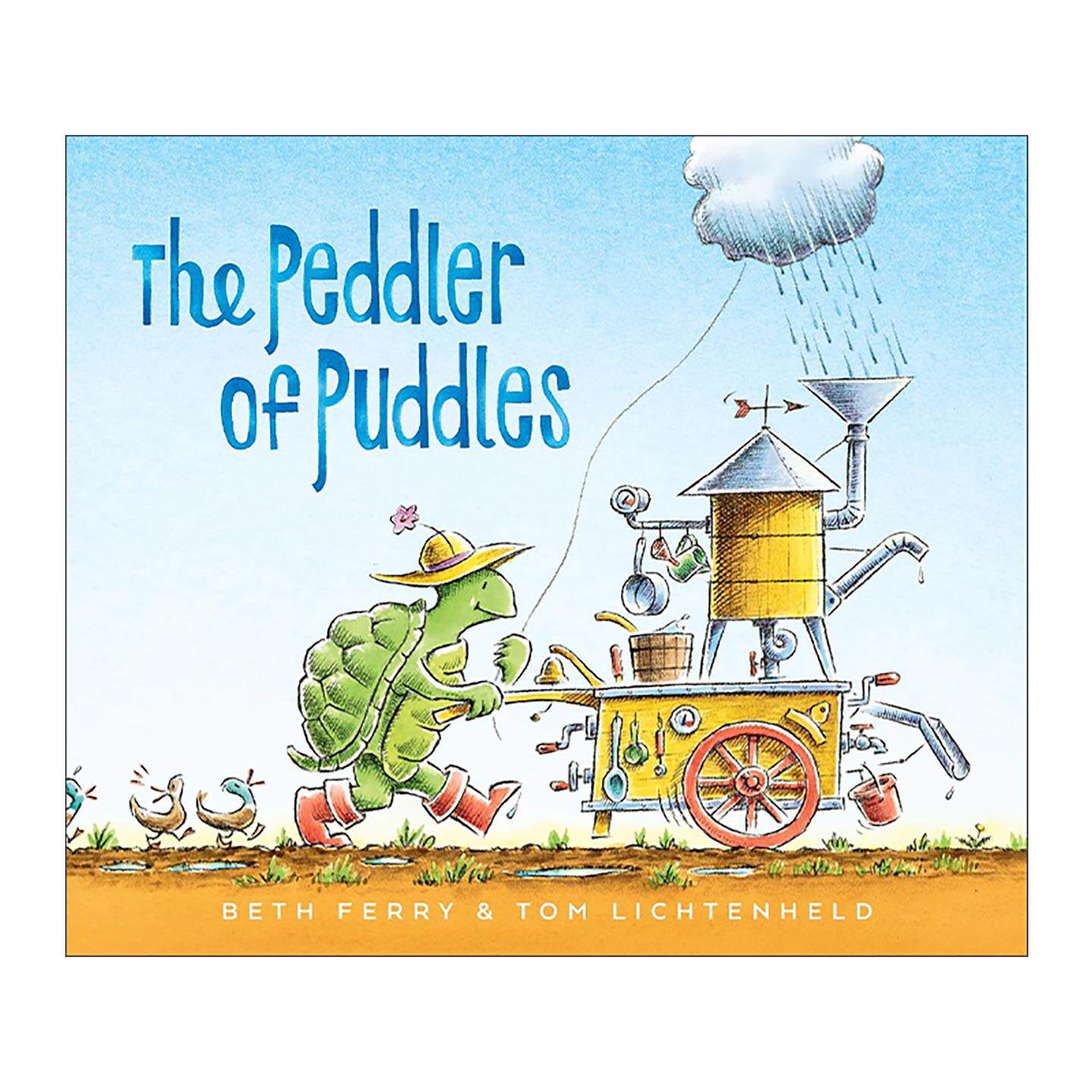 英文原版 The Peddler of Puddles 水坑小贩 精装绘本 Beth Ferry 英文版 进口英语原版书籍