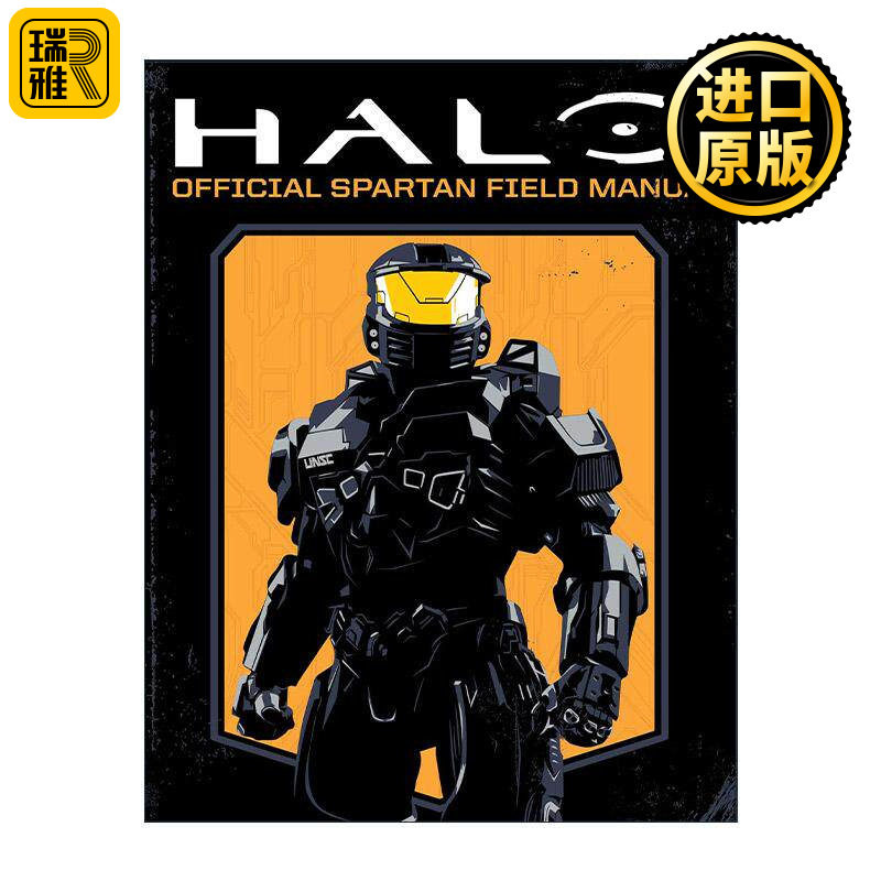 英文原版 Halo Official Spartan Field Manual 光环 官方斯巴达战场手册 英文版 进口英语原版书籍