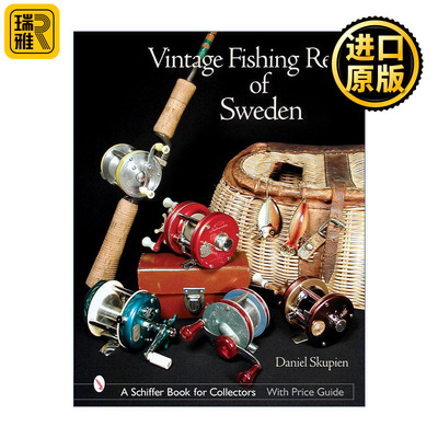 Vintage Fishing Reels of Sweden 瑞典复古渔线轮 古董钓具收藏指南 精装 Daniel Skupien