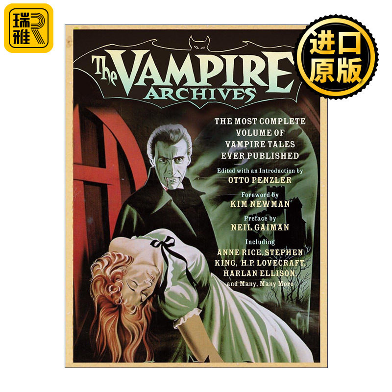 The Vampire Archives 吸血鬼档案 短篇小说集 Otto Penzler