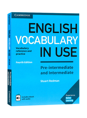 English Vocabulary in Use Pre-intermediate and Intermediate 剑桥英语词汇在用 中级上册