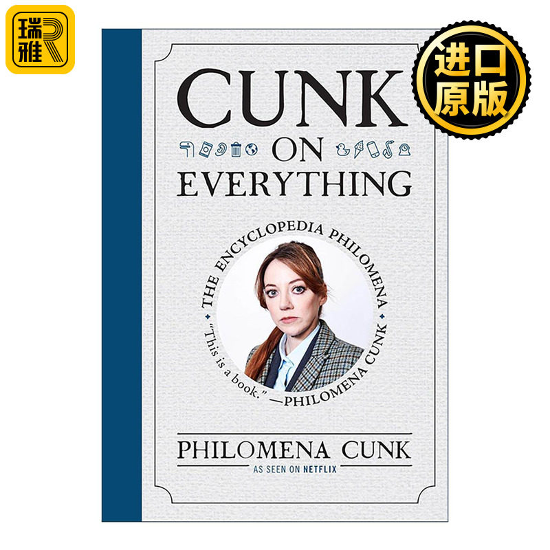 英文原版 Cunk on Everything 万物辞典 精装 菲洛梅娜·康科 扯淡生命史 英文版 进口英语原版书籍