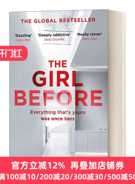 英文原版 The Girl Before 从前的女孩 惊悚小说 JP·德莱尼 英文版 JP Delaney 进口英语原版书籍