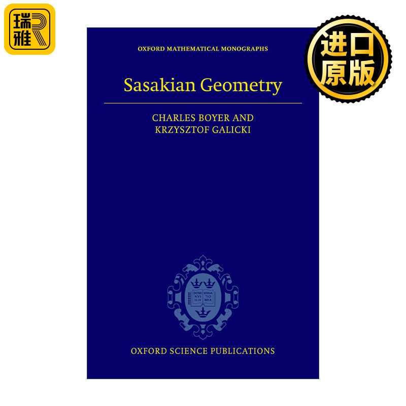 Sasakian Geometry   Sasakian几何 牛津数学专著系列 精装