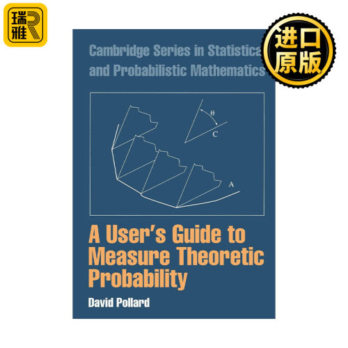 A User's Guide to Measure Theoretic Probability 测量理论概率指南 剑桥统计与概率数学系列