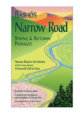 英文原版 Basho's Narrow Road 奥州小路 奥州小道 日本诗歌 松尾芭蕉 英文版 进口英语原版书籍