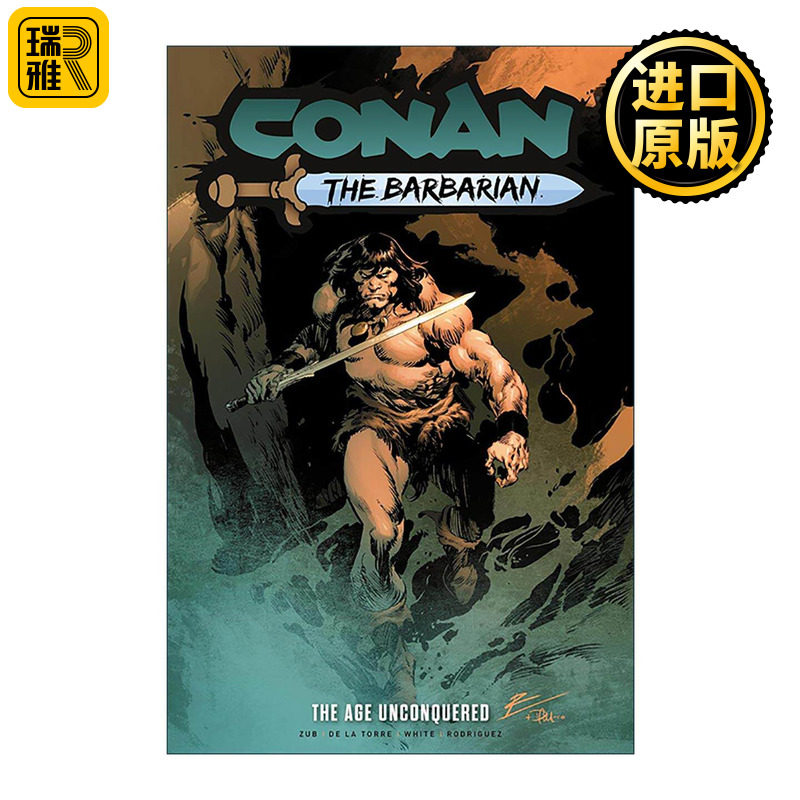 英文原版 Conan the Barbarian Vol.3 The Age Unconquered 野蛮人柯南新版漫画3 未被征服的时代 英文版 进口英语原版书籍