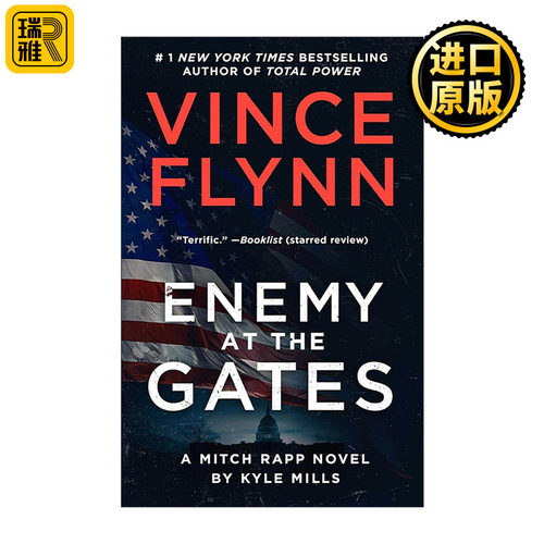 英文原版 Enemy at the Gates 危局 探员米奇拉普系列 英文版 进口英语原版书籍
