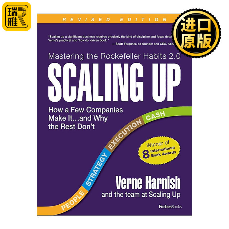 英文原版 Scaling Up 指数级增长 少数公司如何实现持续高增长 EO创业家协会创办人维恩·哈尼什 英文版 进口英语原版书籍