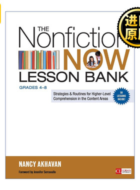 The Nonfiction Now Lesson Bank, Grades 4-8 非虚构性文本教学指南 4-8年级阶段 知识性文本教学范例