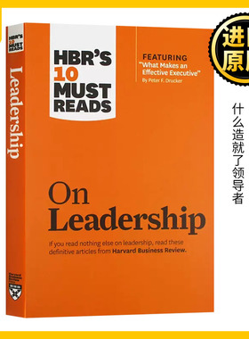 哈佛商业评论管理必读 什么造就了领导者 英文原版 HBR's 10 Must Reads on Leadership 管理领导学 英文版进口原版英语书籍