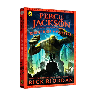 波西杰克逊与魔兽之海 英文原版 Percy Jackson and the Sea of Monsters Book 2 全英文版 Rick Riordan 进口英语书籍