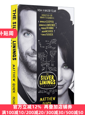 英文原版小说 The Silver Linings Playbook film tie in 乌云背后的幸福线 英文版 Matthew Quick 进口英语原版书籍