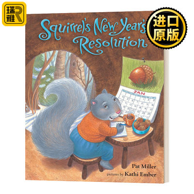 松鼠的新年愿望英文原版