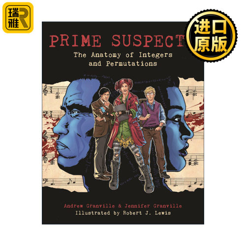 英文原版 Prime Suspects 头号嫌疑人 整数与排列的剖析 数学漫画 Andrew Granville 英文版 进口英语原版书籍