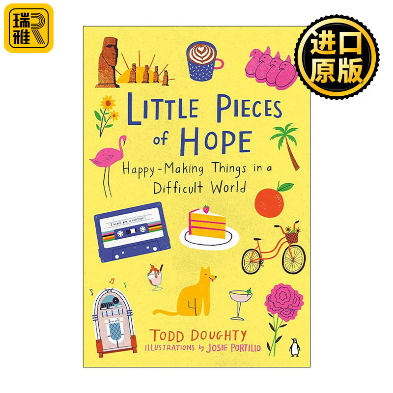 英文原版 Little Pieces of Hope 希望的点点滴滴 在艰难的世界里制造快乐 华盛顿邮报年度好书 英文版 进口英语原版书籍