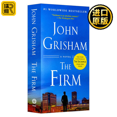 The Firm 陷阱 英文原版 汤姆克鲁斯主演电影小说 英文版 John Grisham 进口英语原版书籍