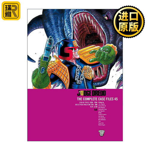 英文原版 Judge Dredd Case Files 45 特警判官 漫画合集45 英文版 进口英语原版书籍