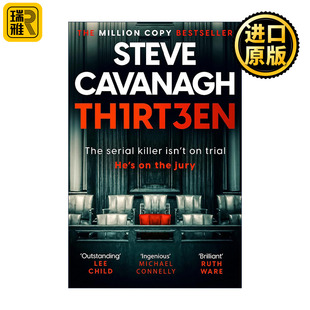 英文原版 Thirteen 第十三位陪审员 艾迪弗林系列 侦探悬疑推理小说 英文版 进口英语原版书籍