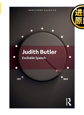 正版 Excitable Speech 英文原版 进口英语书籍
